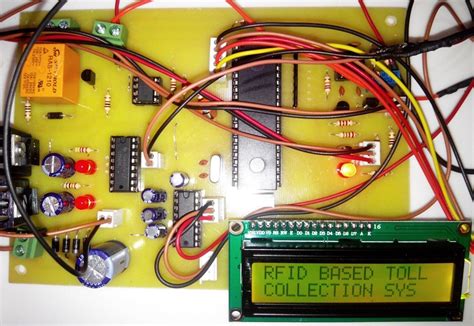 rfid based highway toll tax collection system ppt|rfid block diagram.